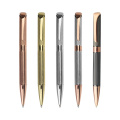 Пользовательский логотип Gold Corporate Gift Punpoint Pens Set с высококачественной подарочной коробкой черной ручки черной ручки